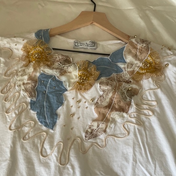 Vivien Forest authentic vintage 80s tshirt - Picture 2 of 3